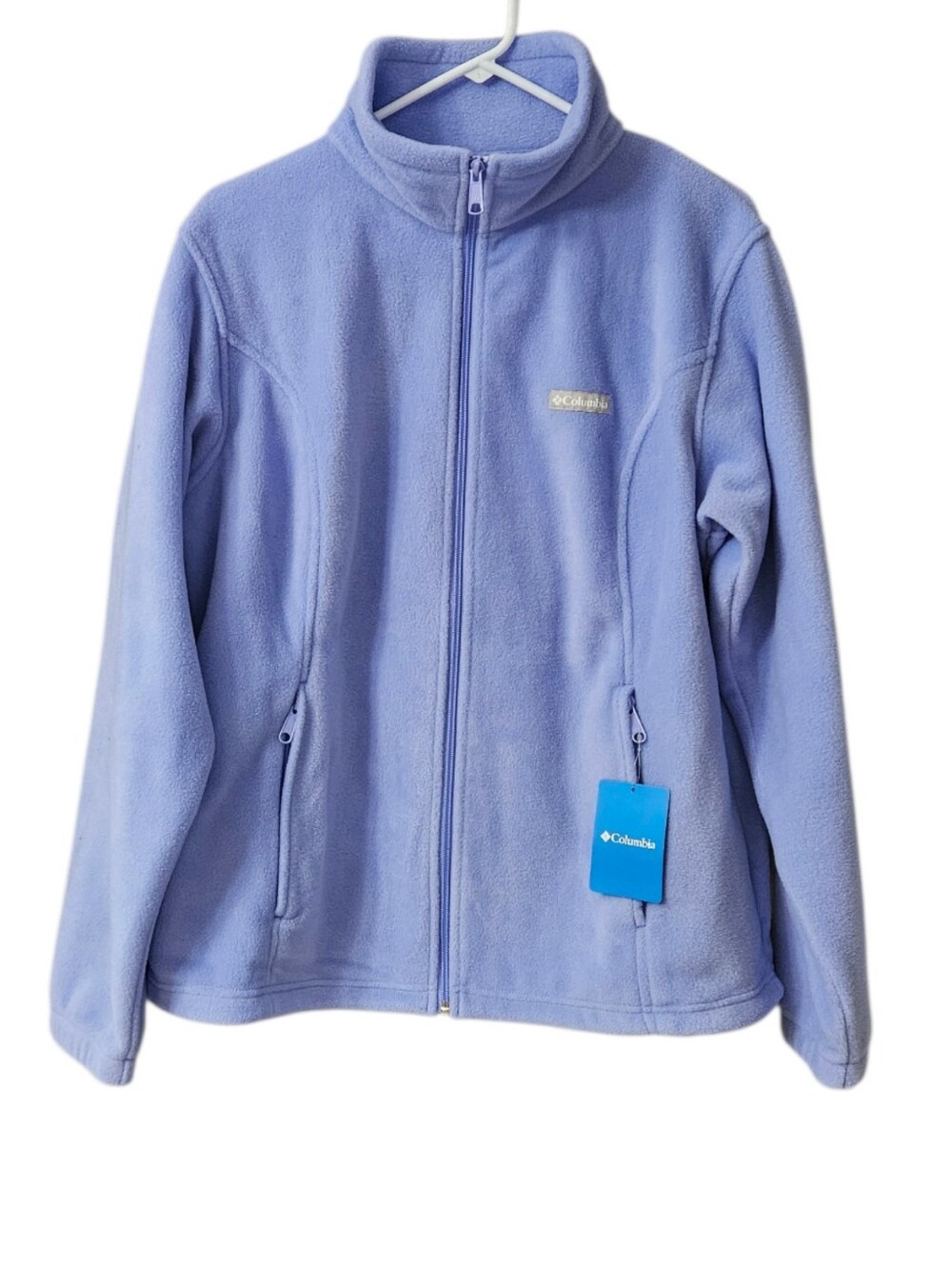 Columbia Mount Cannon Fleece Full Zip Jacket NEW Size XL Lavender
